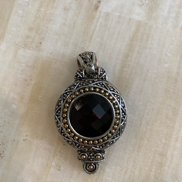 Ziegfeld Black Spinel 20” Necklace - Picture 11 of 13